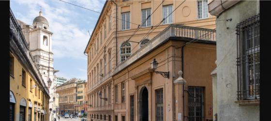 Via Balbi a Genova, sede della Scuola di Scienze Umanistiche